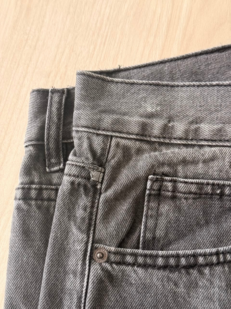 Dark Ash Straight Leg - The Imperfect Edit