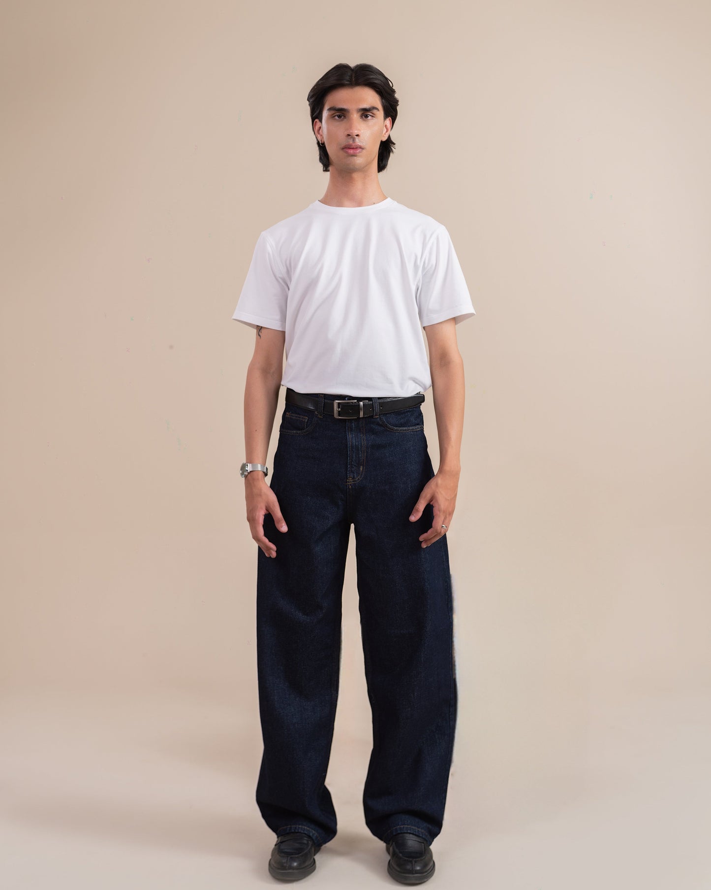 Raw Wide Leg