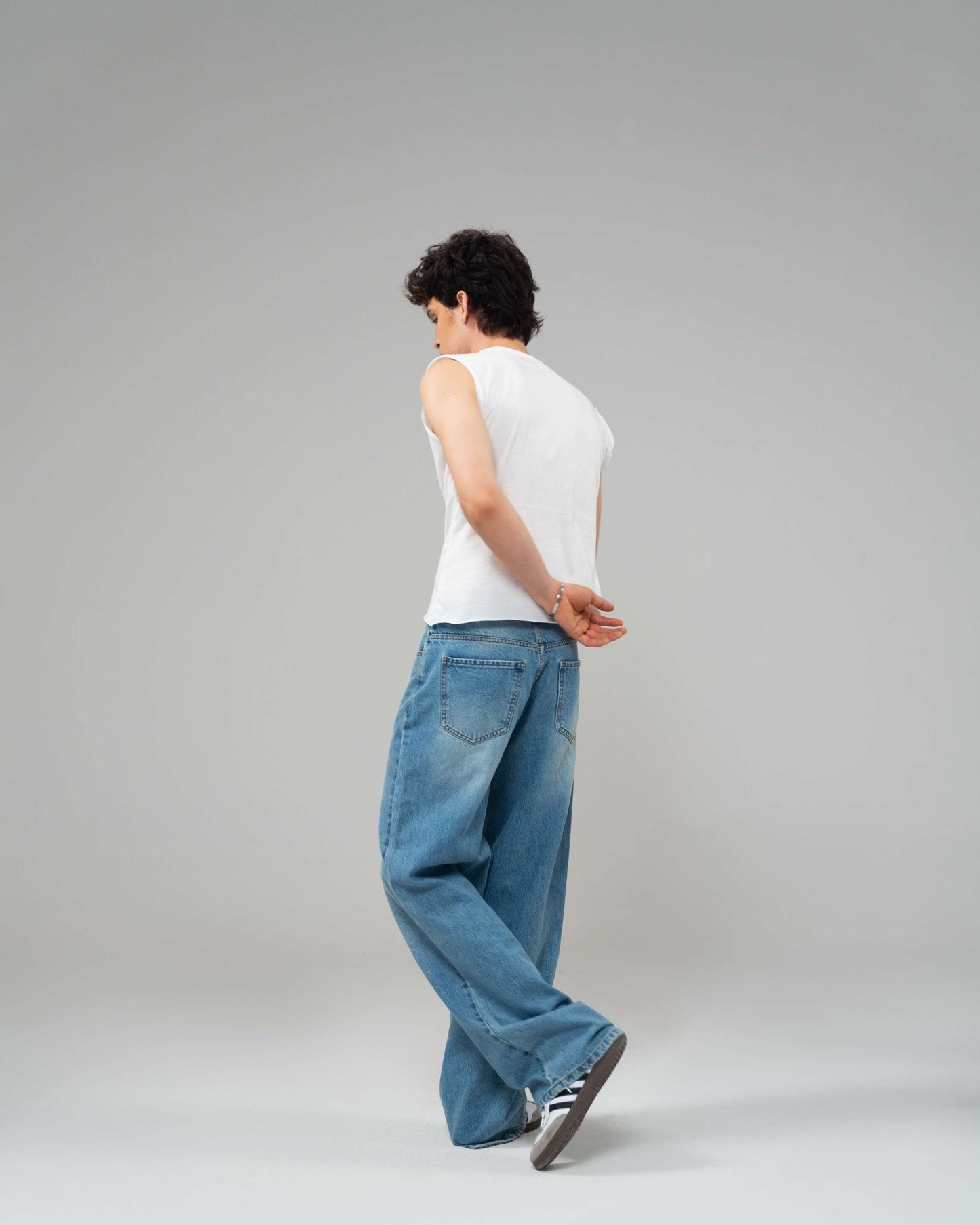 Light Blue Wide Leg