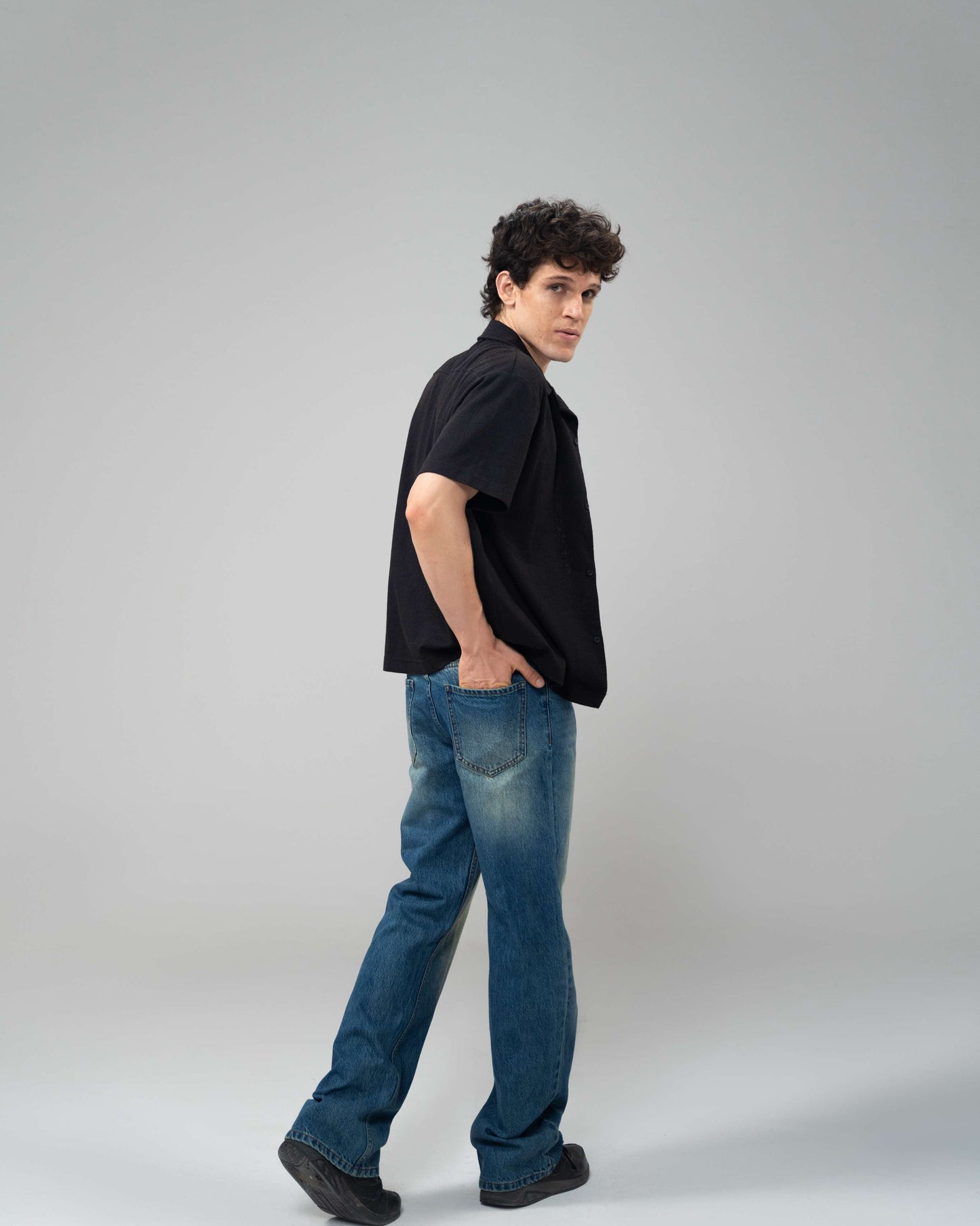 Dark Blue Bootcut
