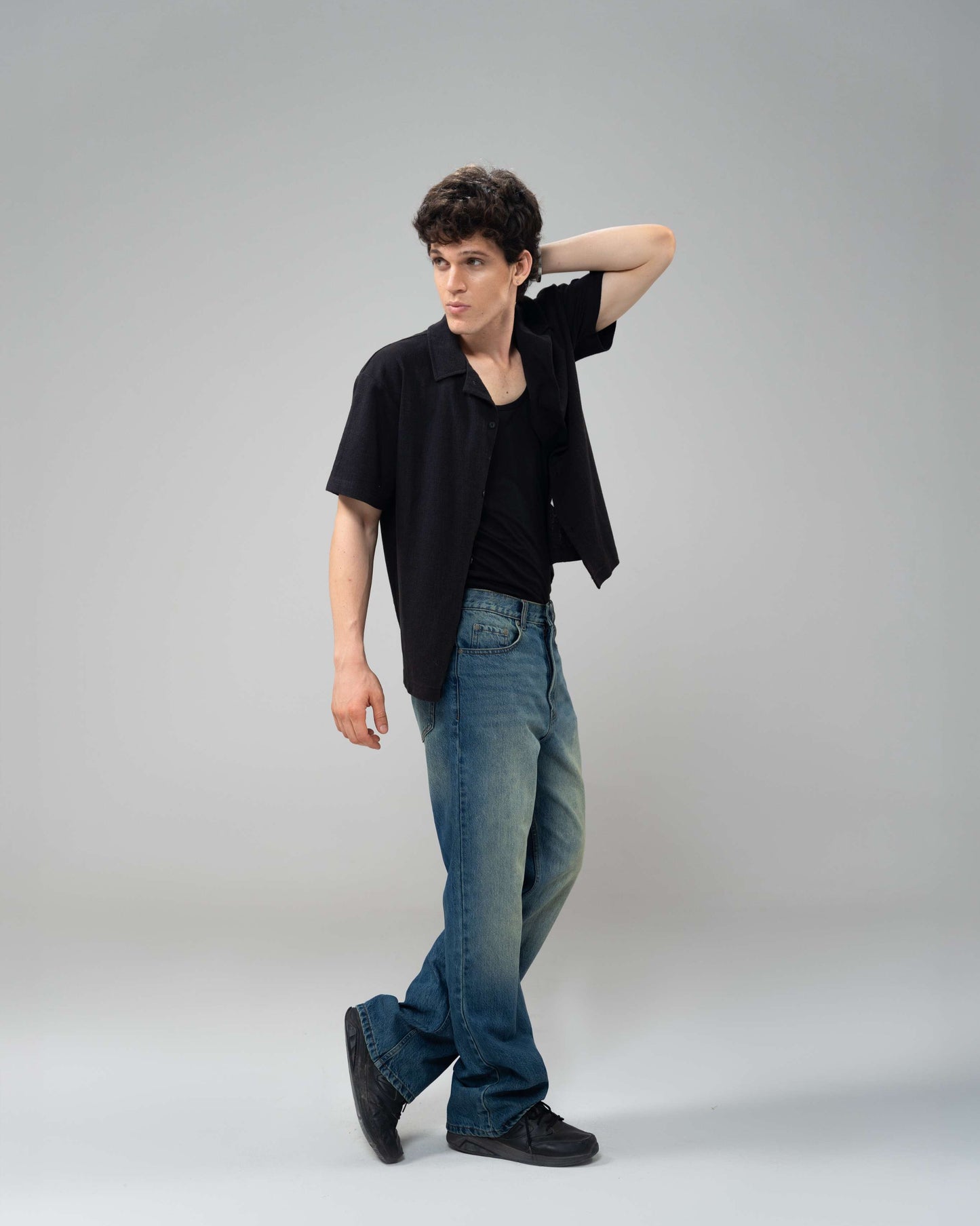 Dark Blue Bootcut