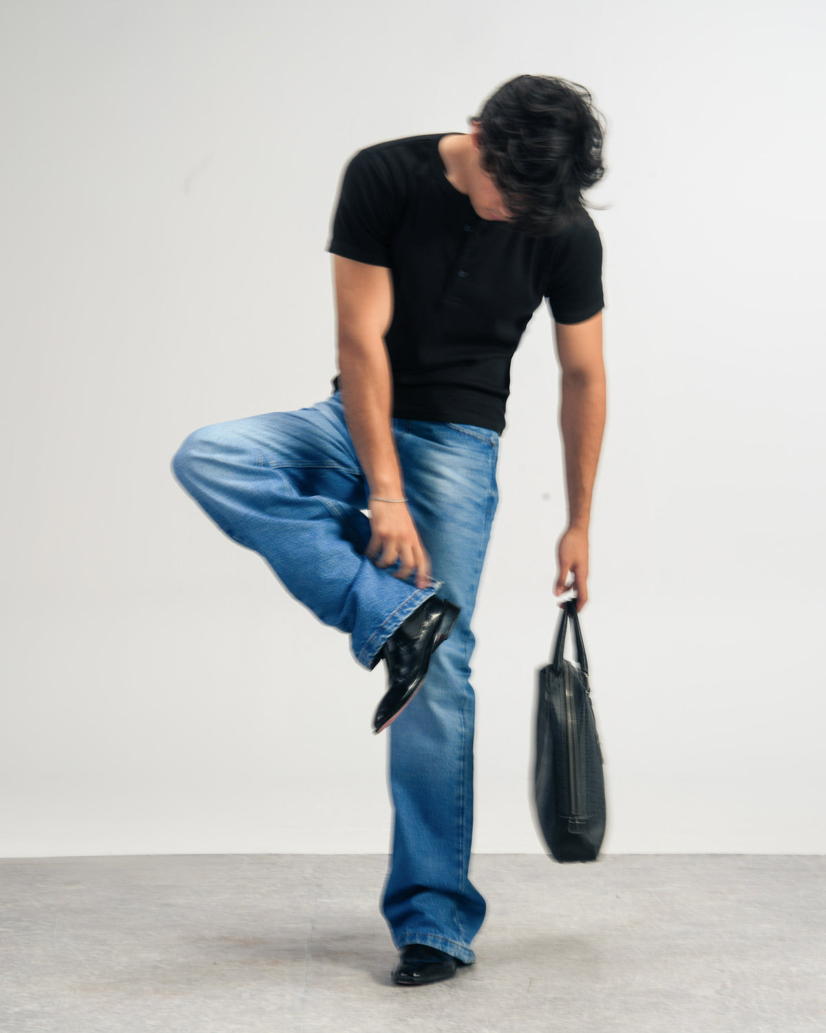Washed Blue Bootcut