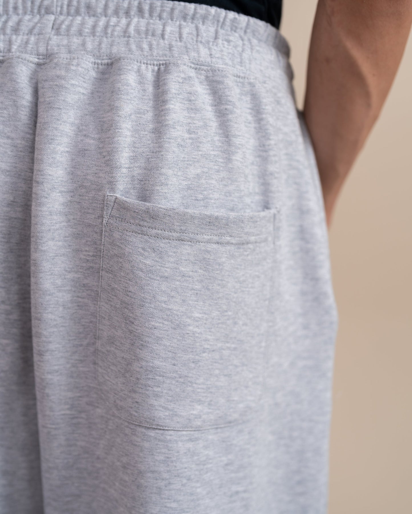 Grey Wide Leg Sweatpants