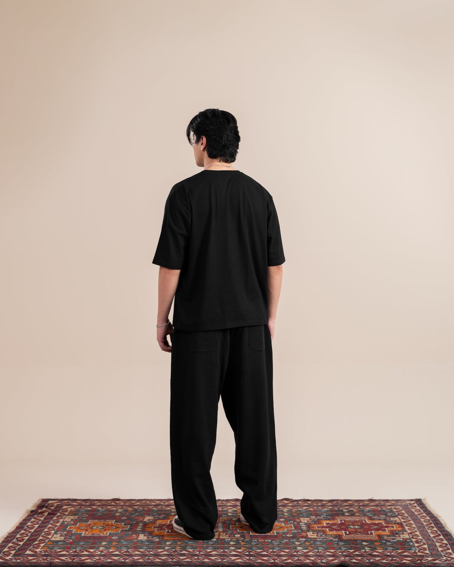 Black Wide Leg Sweatpants