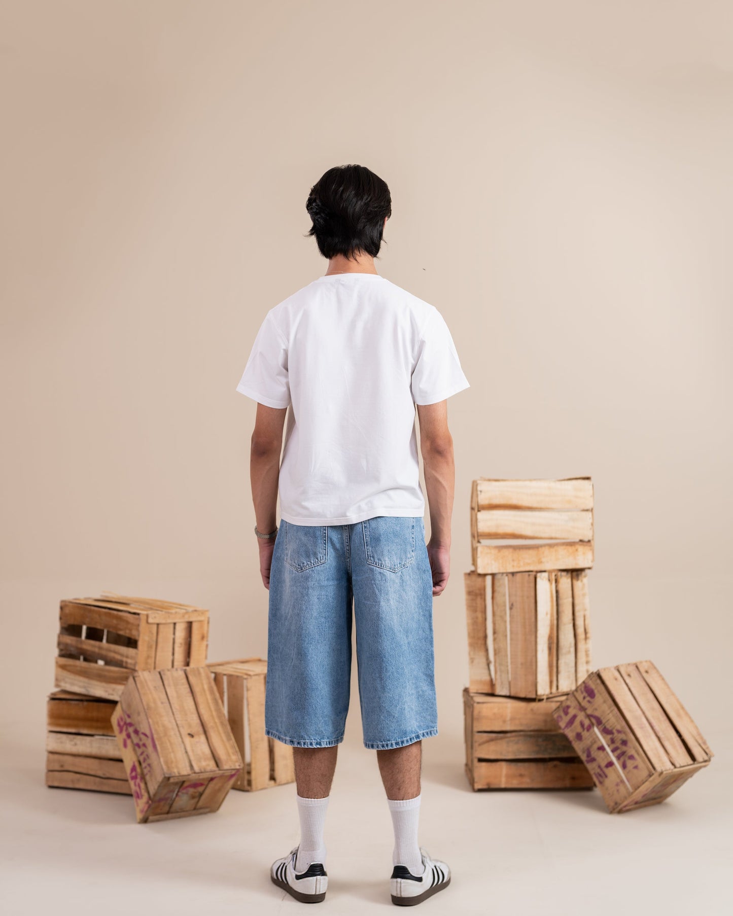 Light Blue Jorts