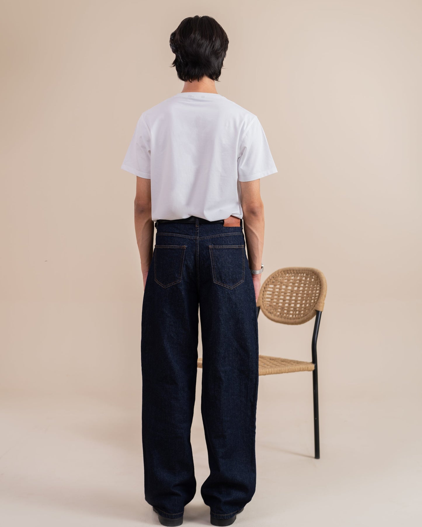 Raw Wide Leg