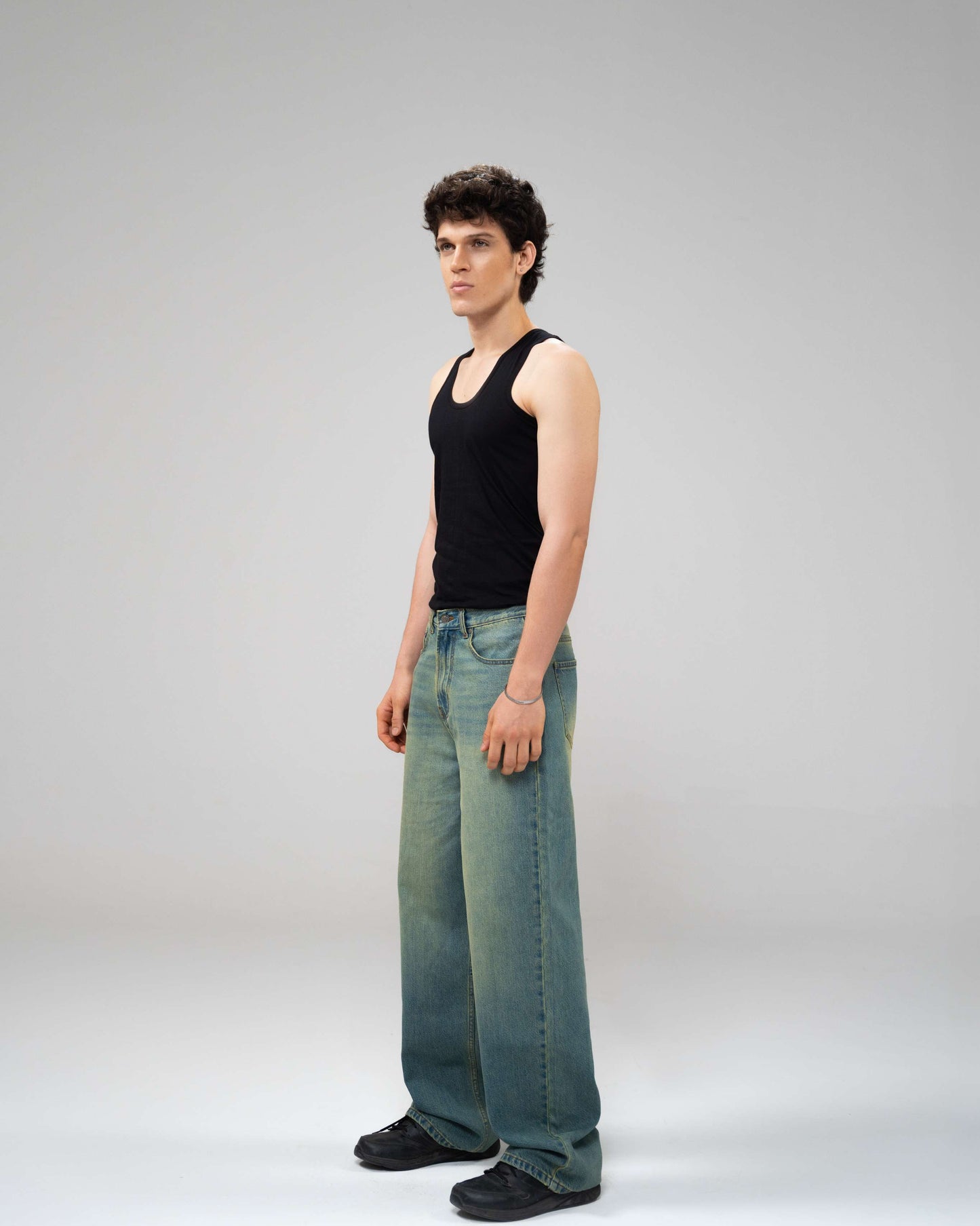 Vintage Blue Wide Leg