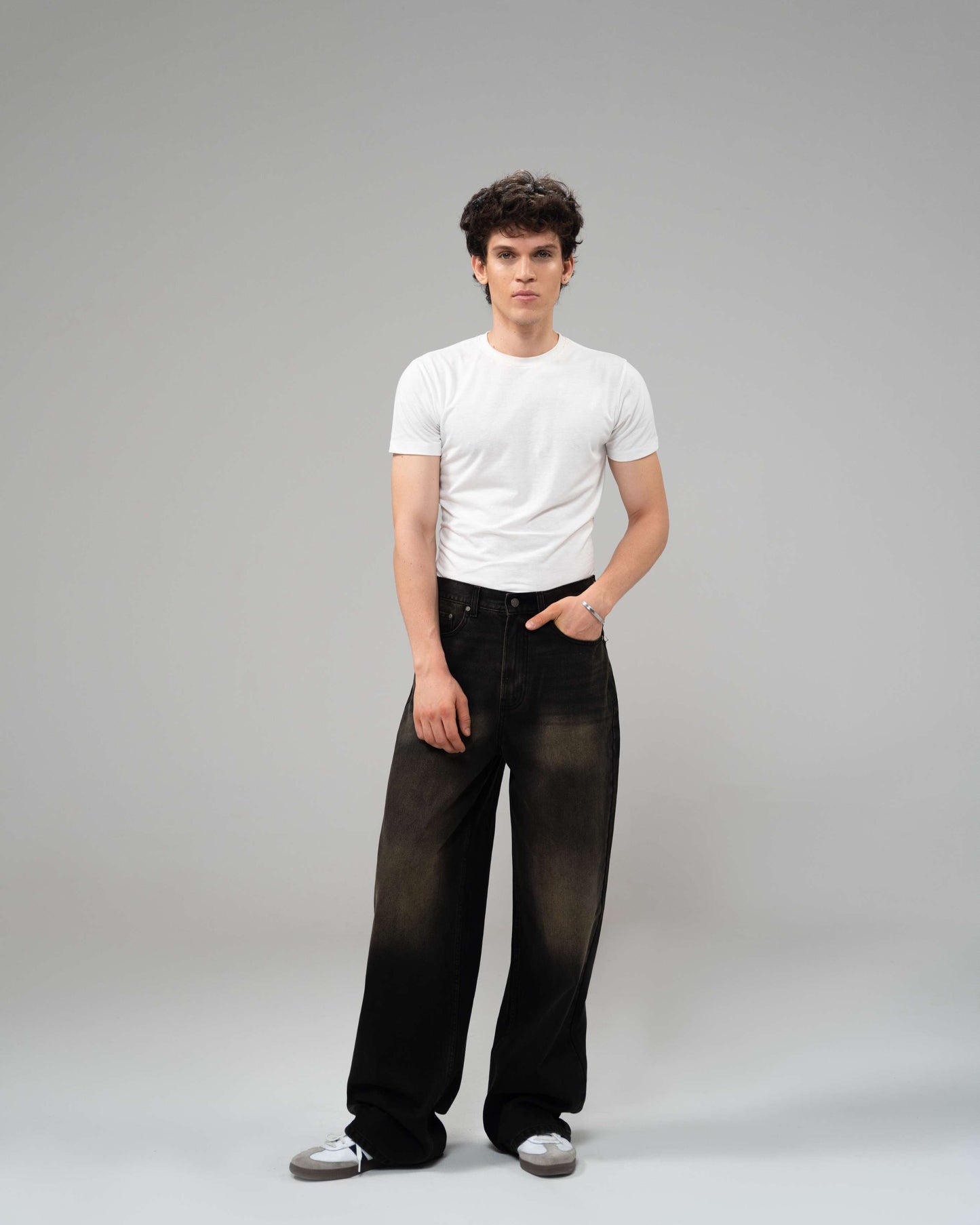 Vintage Black Wide Leg