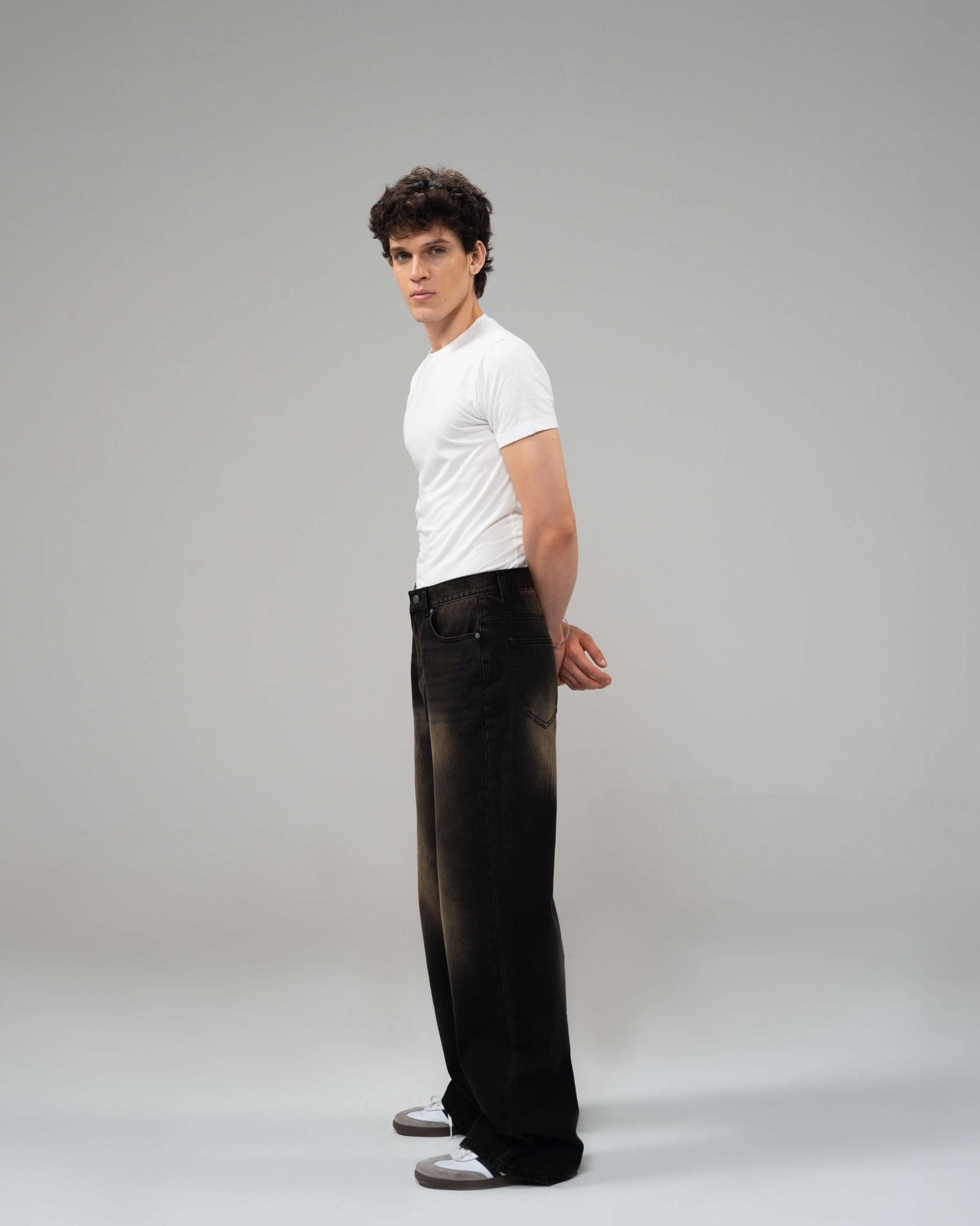 Vintage Black Wide Leg