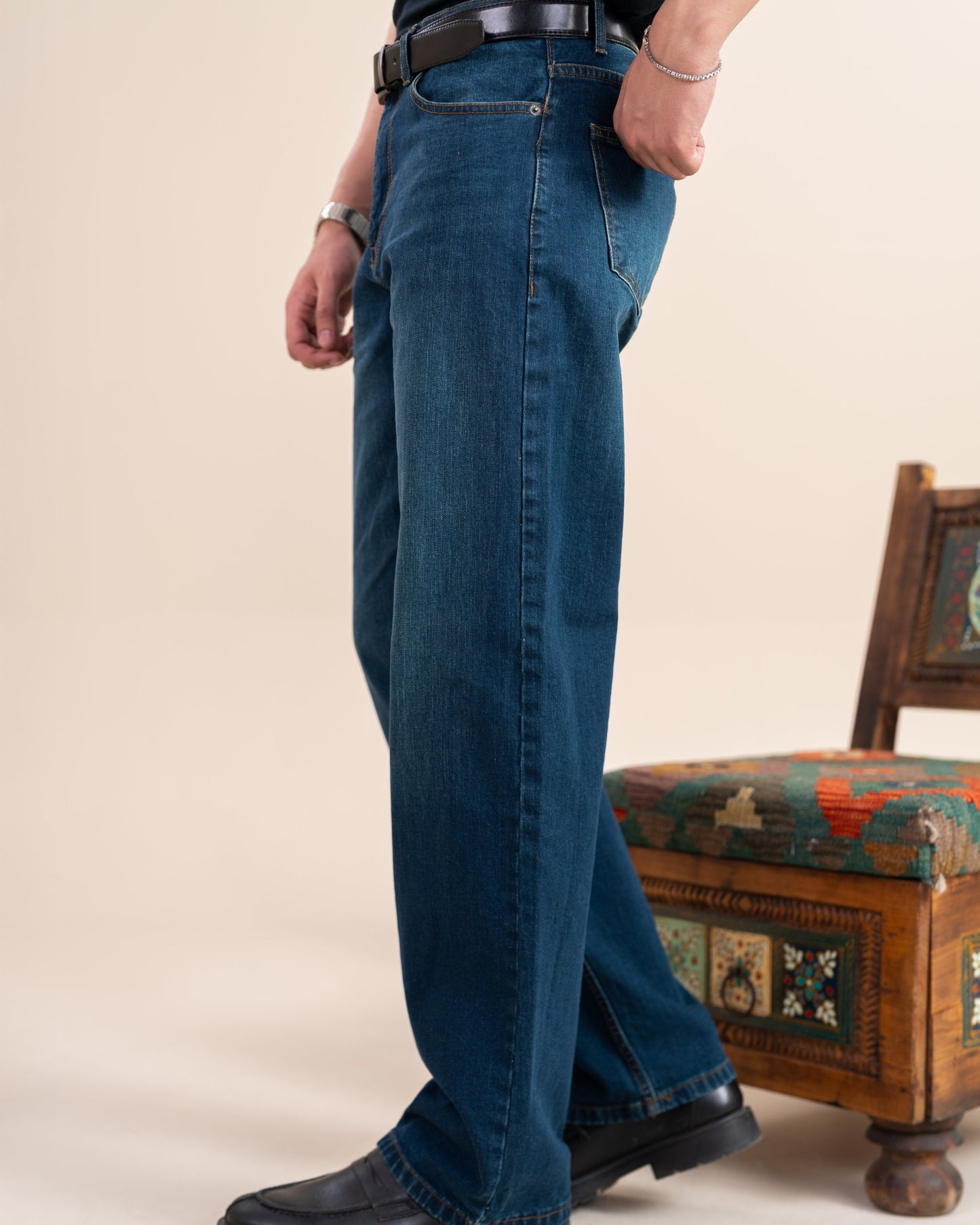 Indigo Straight Leg