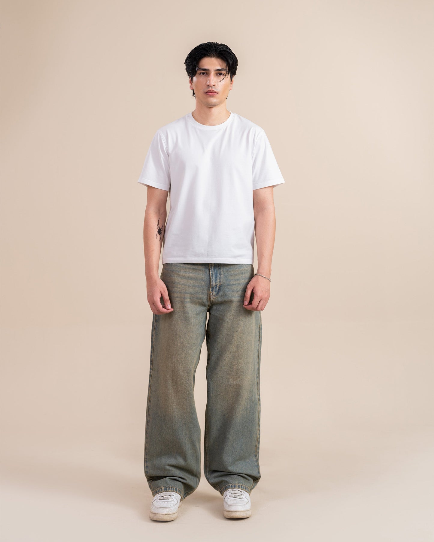 Sand Blue Wide Leg