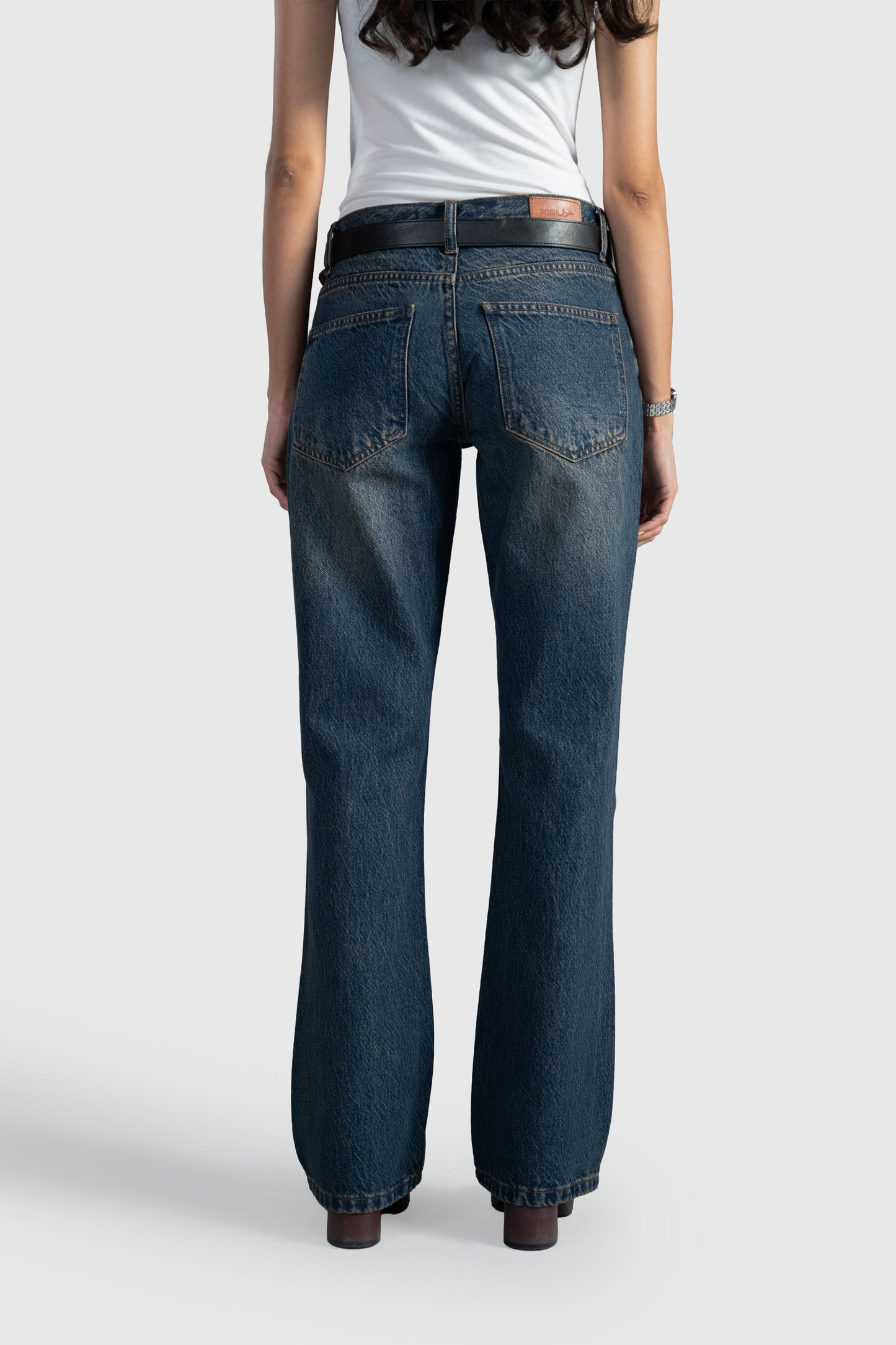 Rustic Blue Flare (Low Rise)