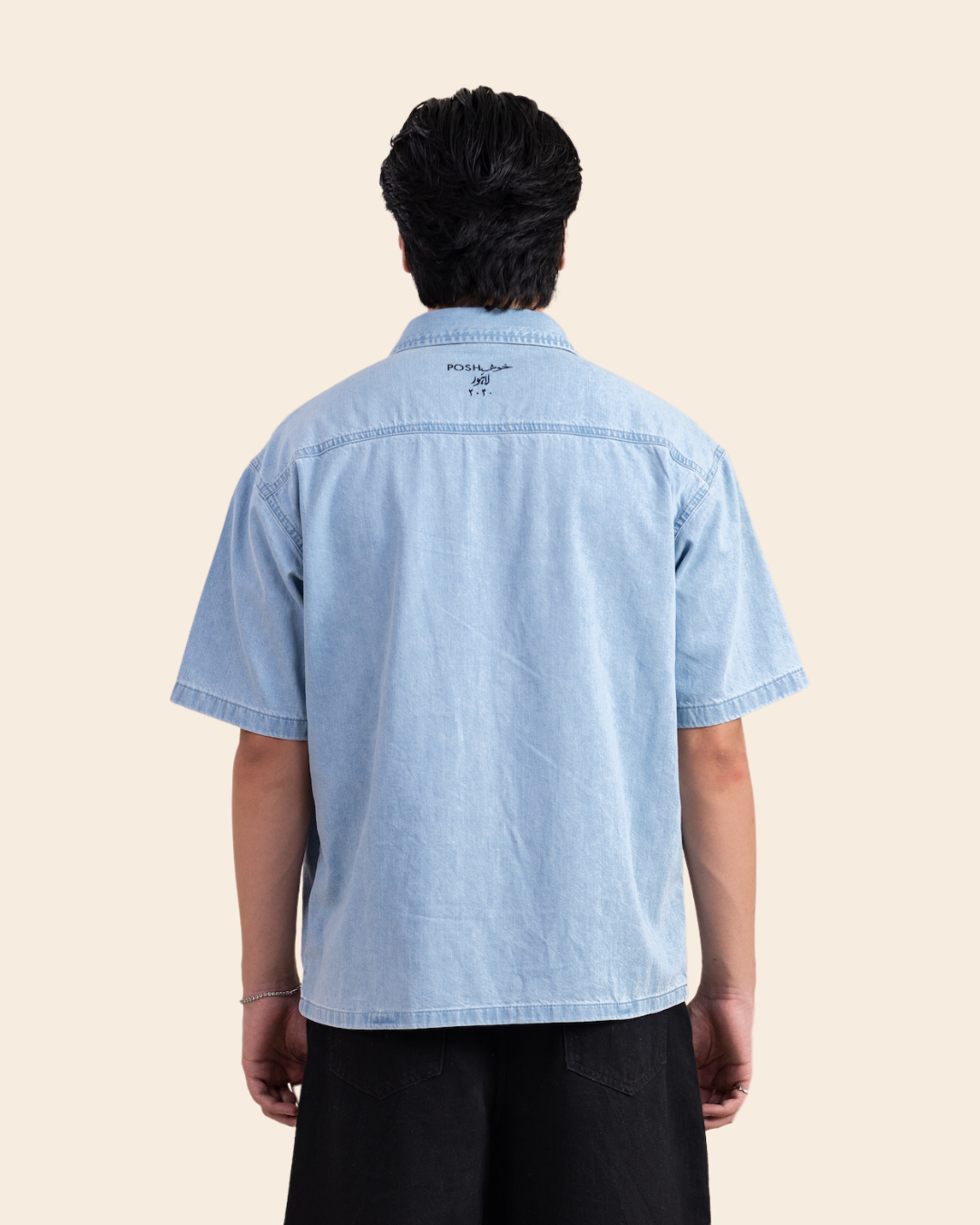 Light Blue Button-Up