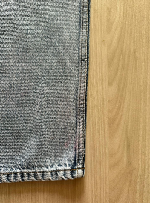 Light Blue Straight Leg - The Imperfect Edit