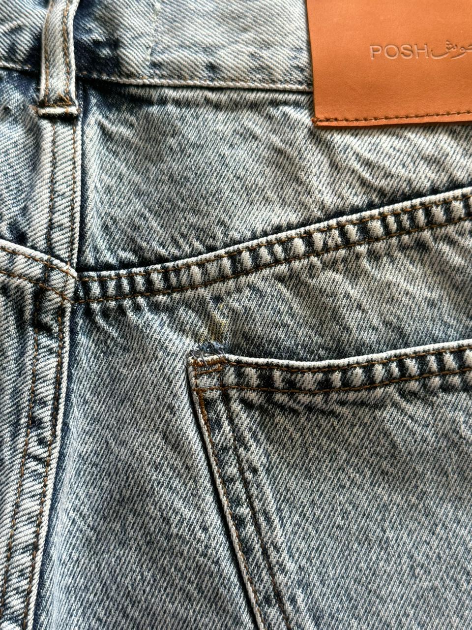 Light Blue Straight Leg - The Imperfect Edit