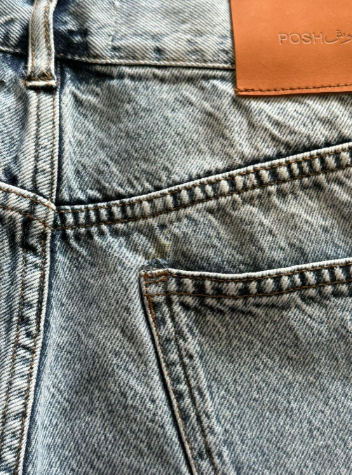 Light Blue Straight Leg - The Imperfect Edit