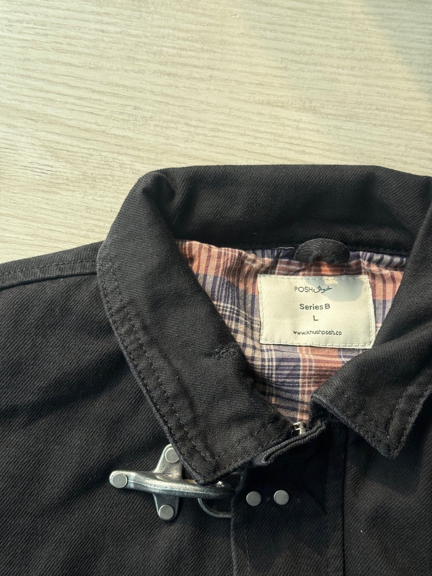 Navy Denim Jacket - The Imperfect Edit