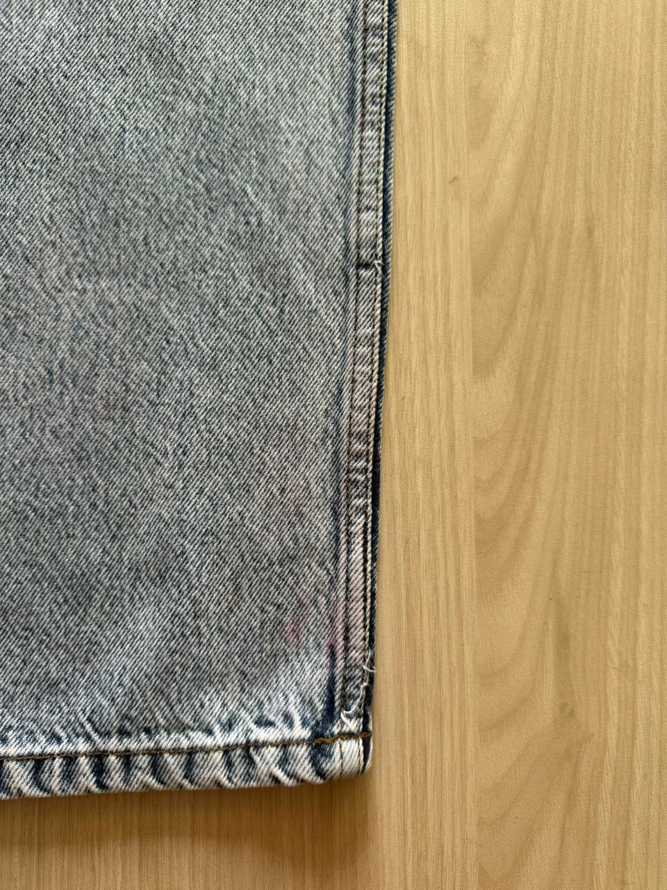 Light Blue Straight Leg - The Imperfect Edit