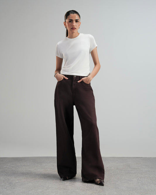 Brown Wide Leg Women
