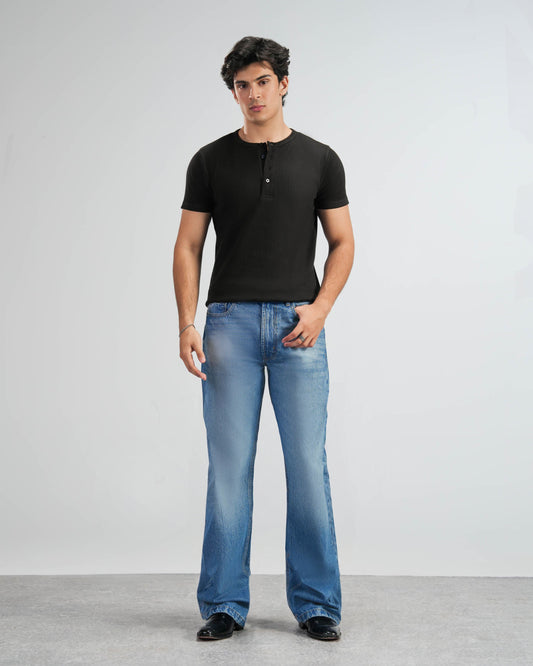 Washed Blue Bootcut - The Imperfect Edit