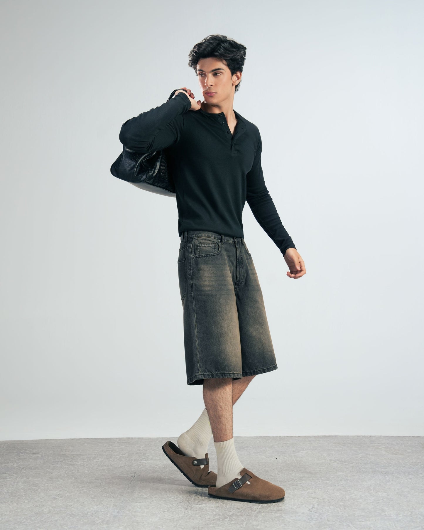 Vintage Black Shorts
