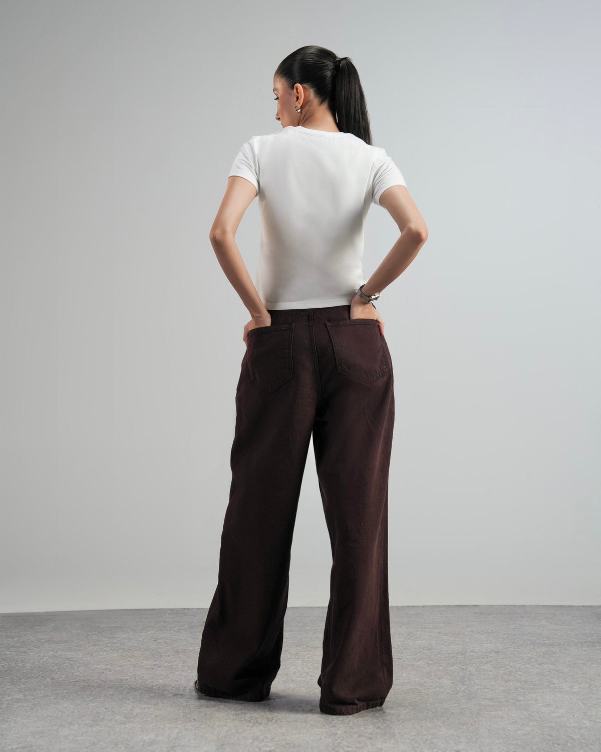 Brown Wide Leg Women
