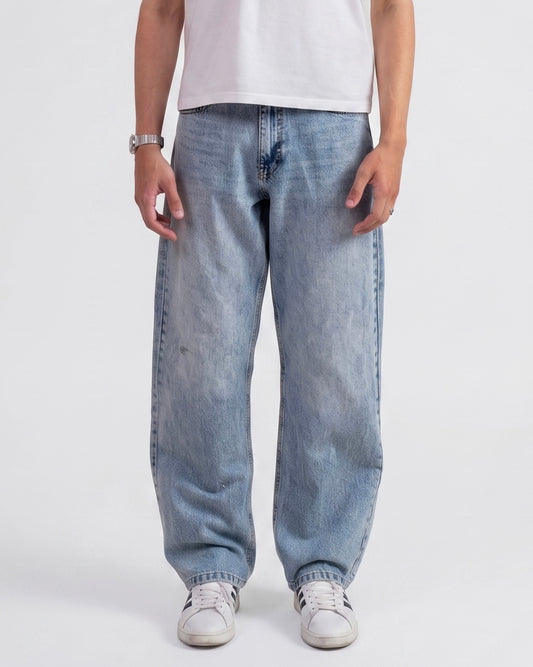 Light Blue Straight Leg