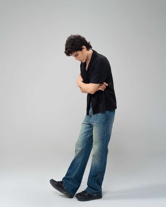 Dark Blue Bootcut