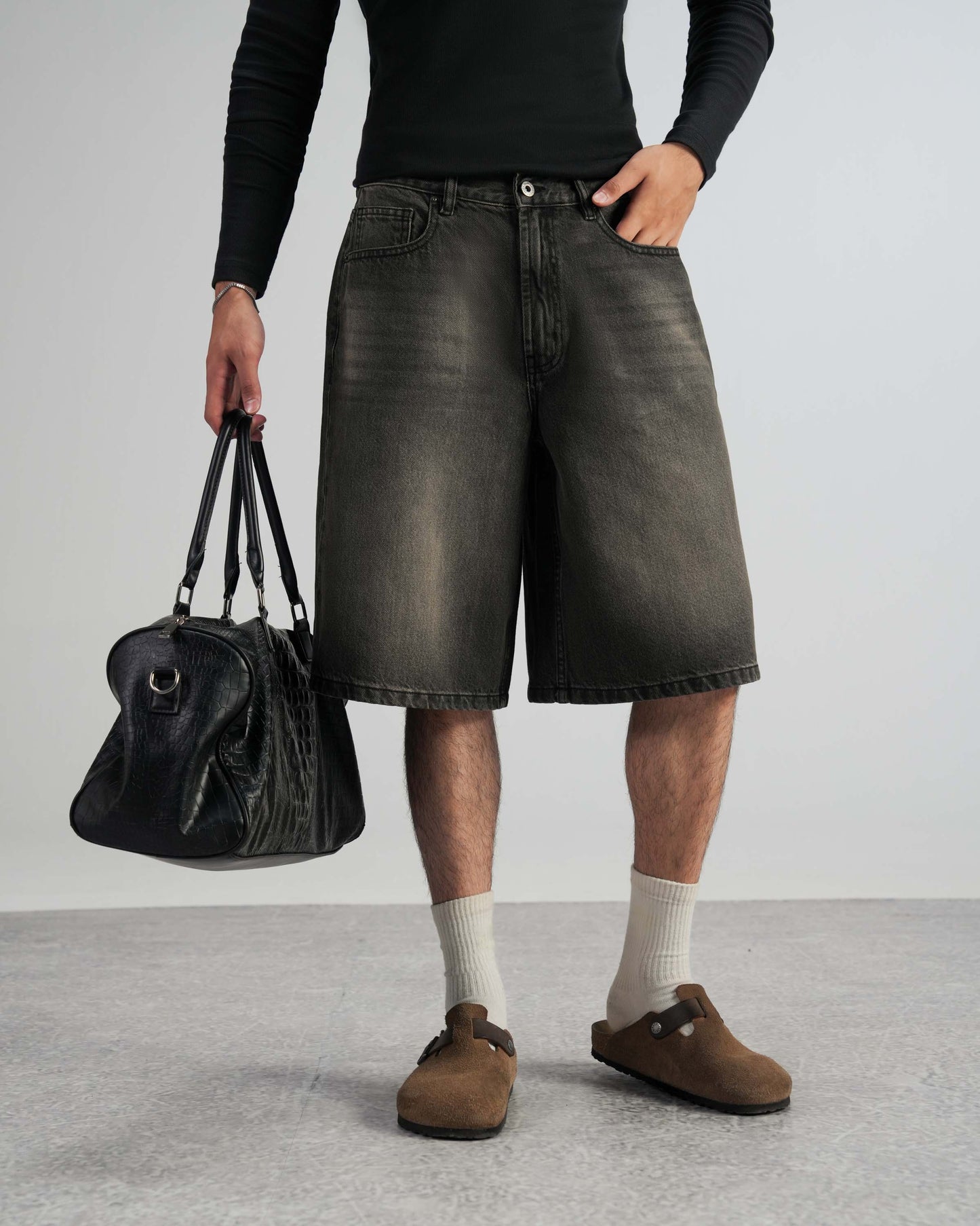 Vintage Black Shorts