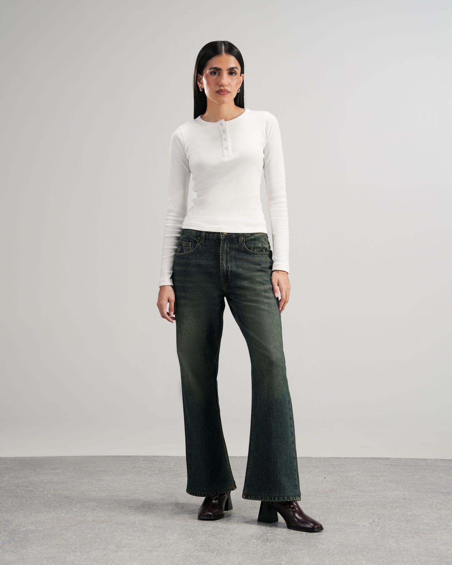 Dirty Moss Bootcut - The Imperfect Edit