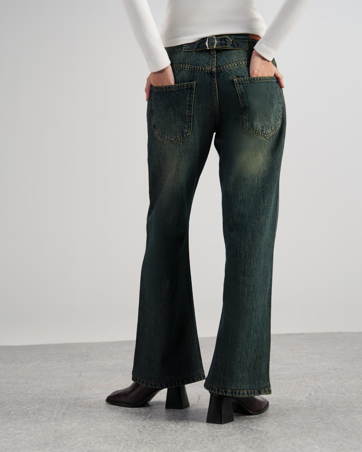Dirty Moss Bootcut - The Imperfect Edit