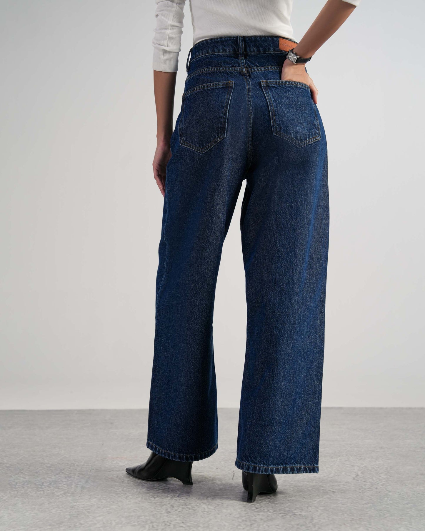 Deep Blue Wide Leg Women - The Imperfect Edit
