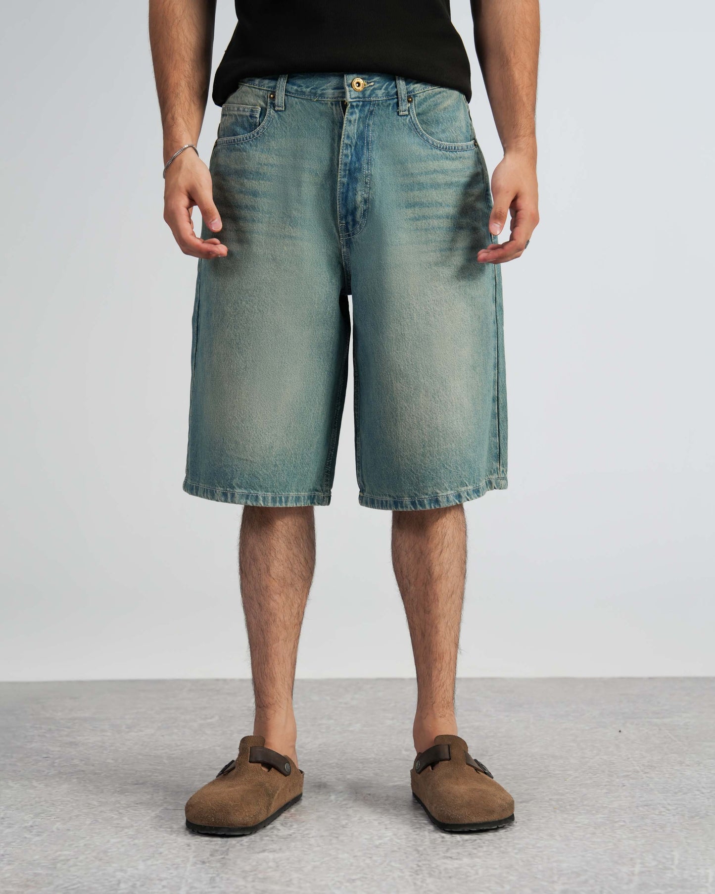 Vintage Blue Shorts - The Imperfect Edit