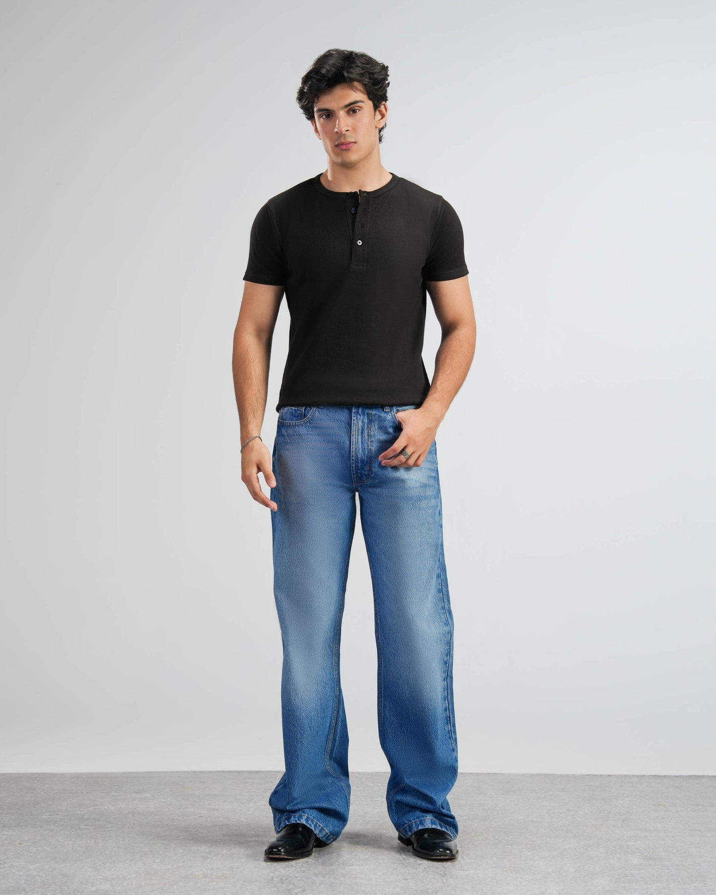 Washed Blue Bootcut