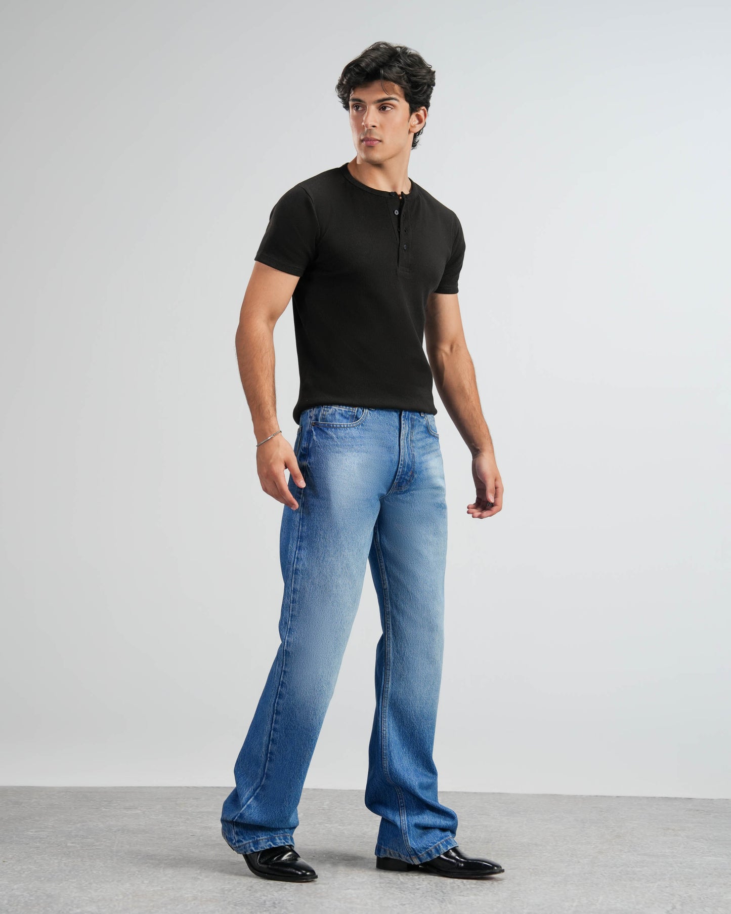 Washed Blue Bootcut
