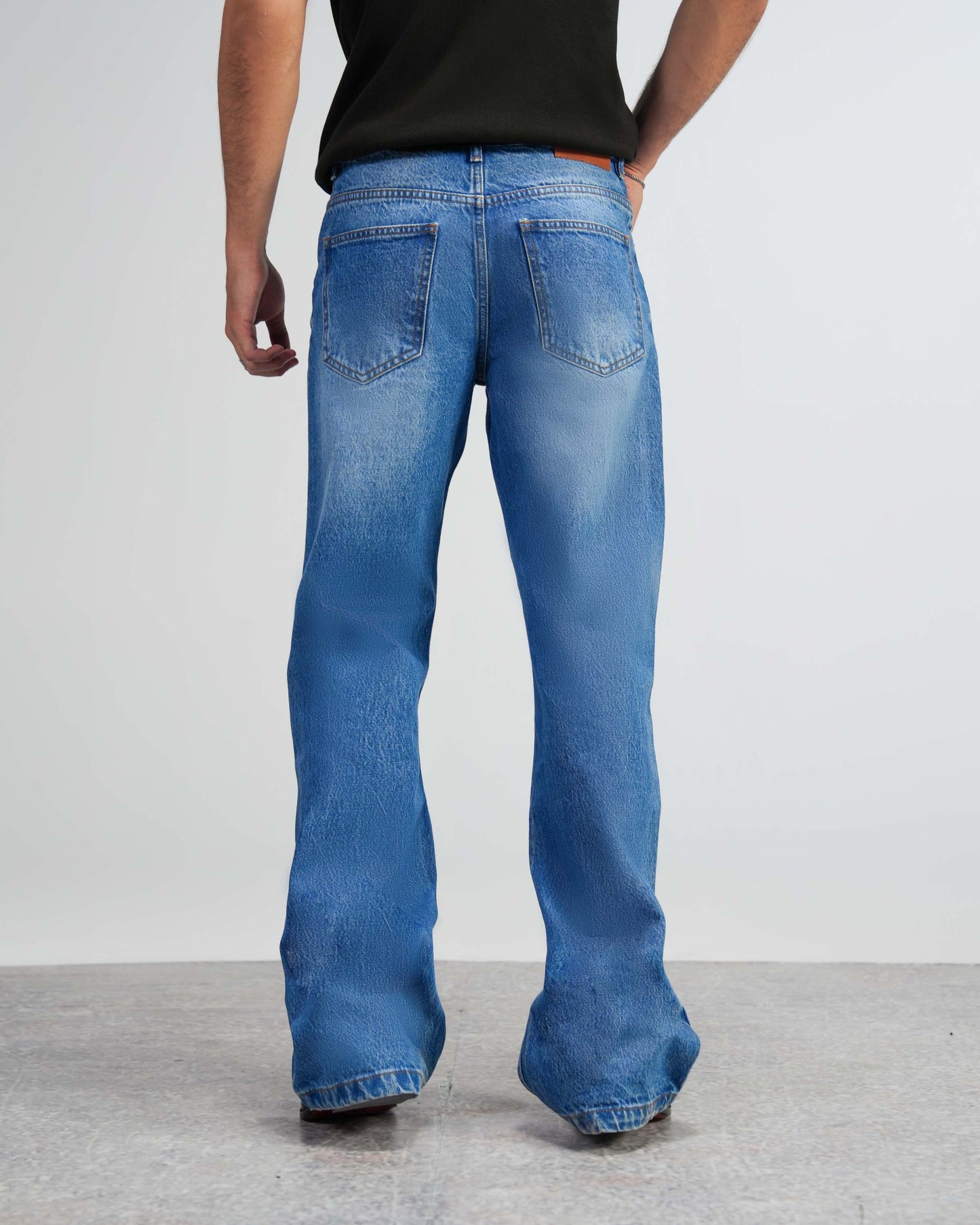 Washed Blue Bootcut