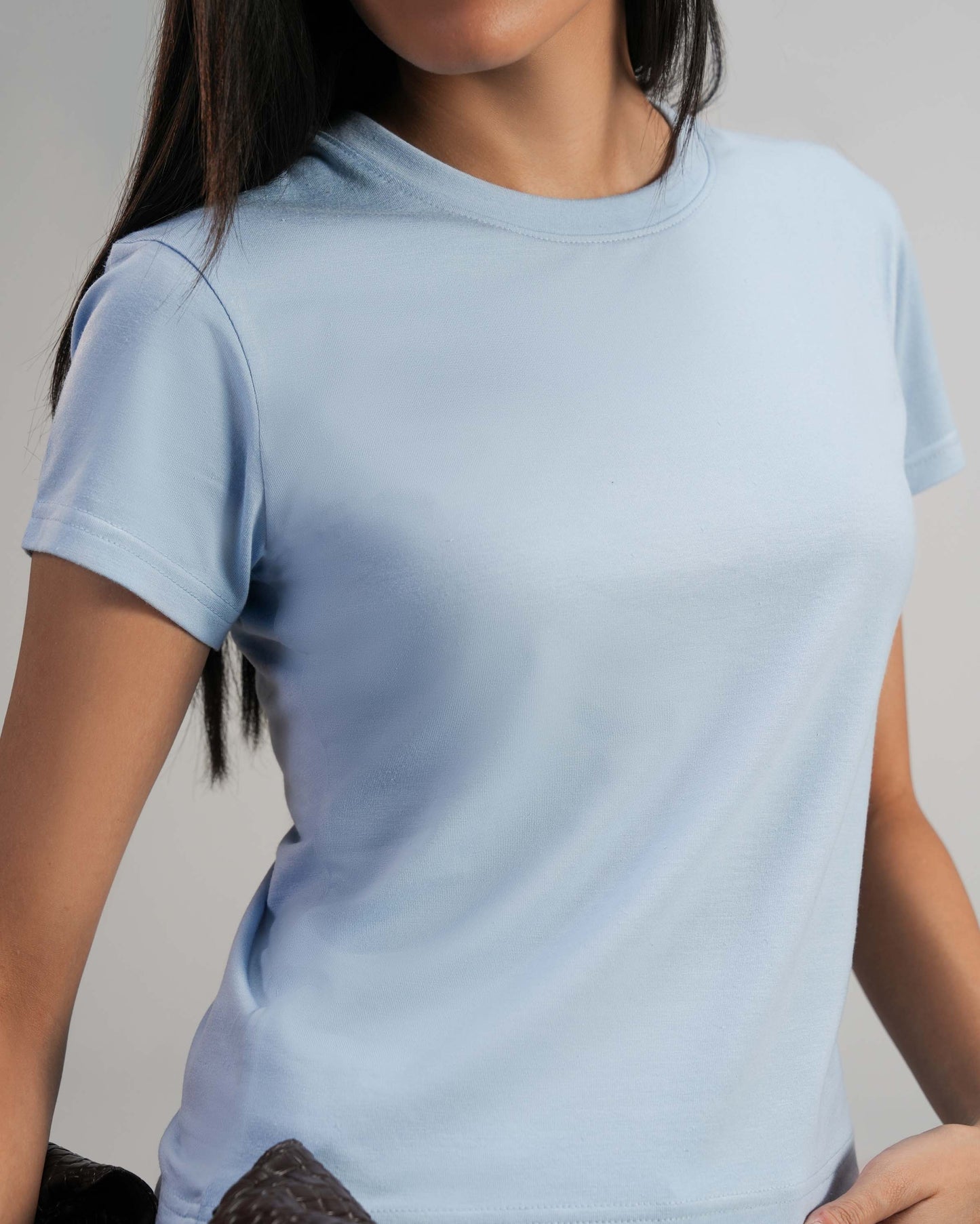 Blue Baby Tee Women