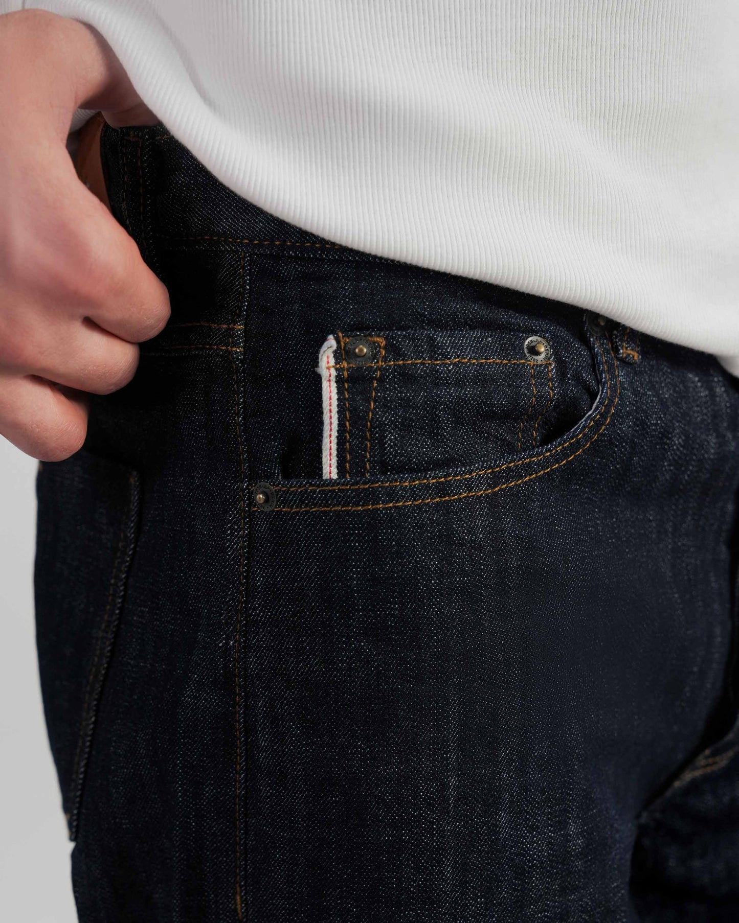 Raw Blue Selvedge Straight Leg V2