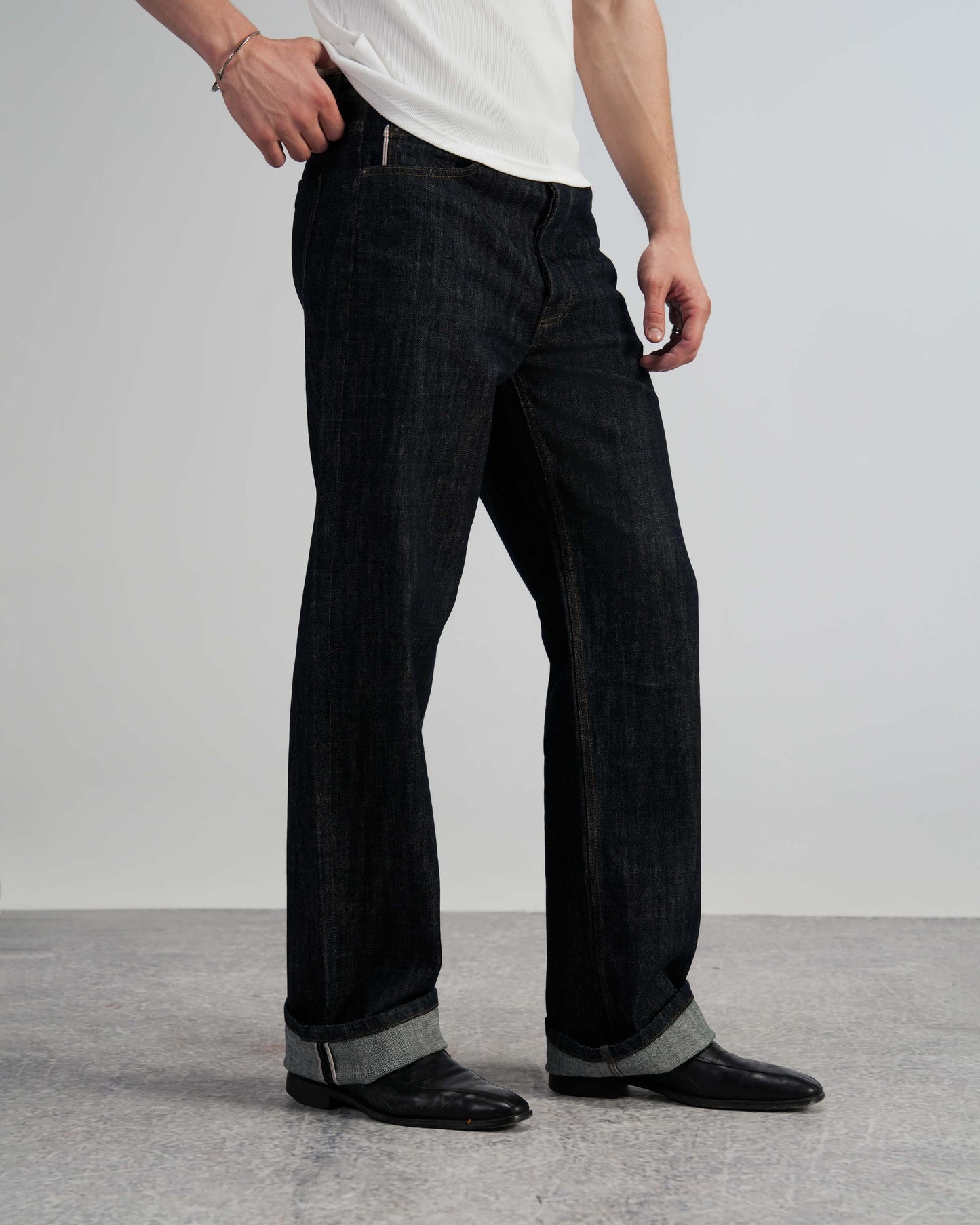 Raw Blue Selvedge Straight Leg V2