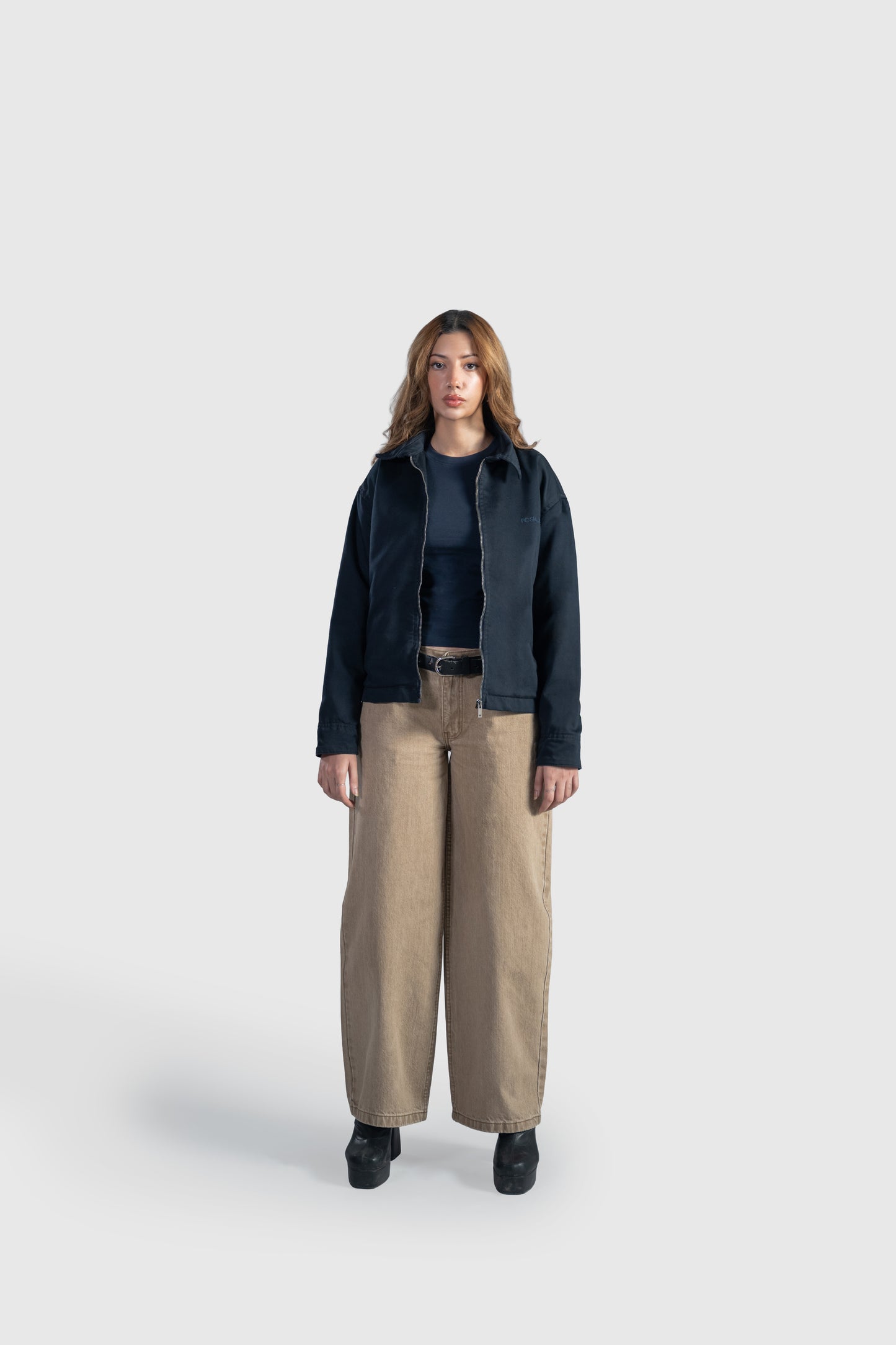 Navy Harrington Jacket