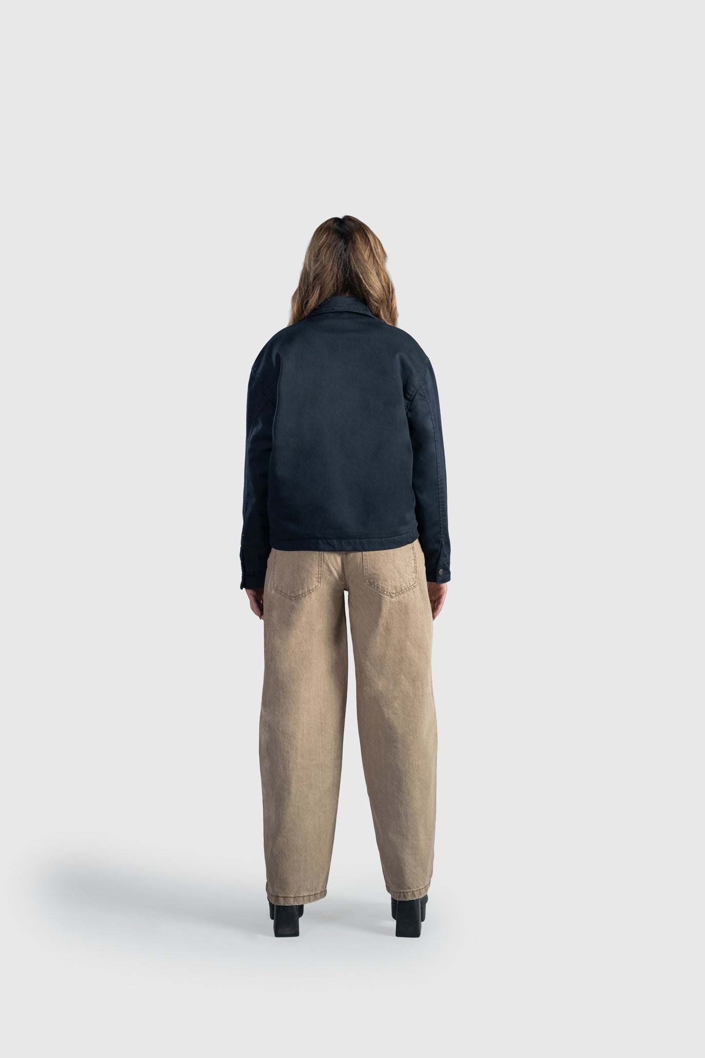 Navy Harrington Jacket