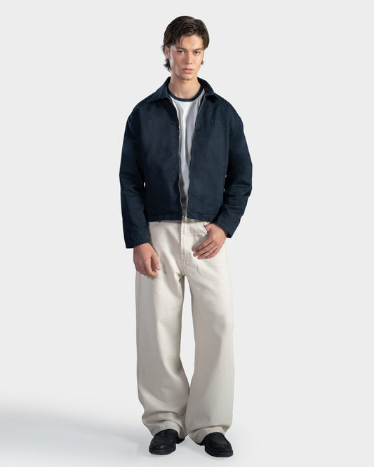 Navy Harrington Jacket