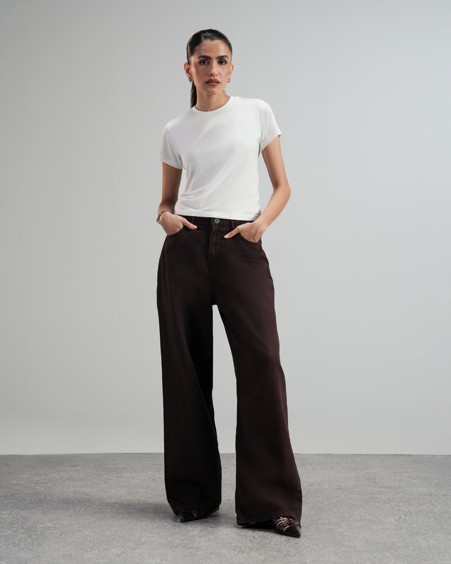 Brown Wide Leg Women