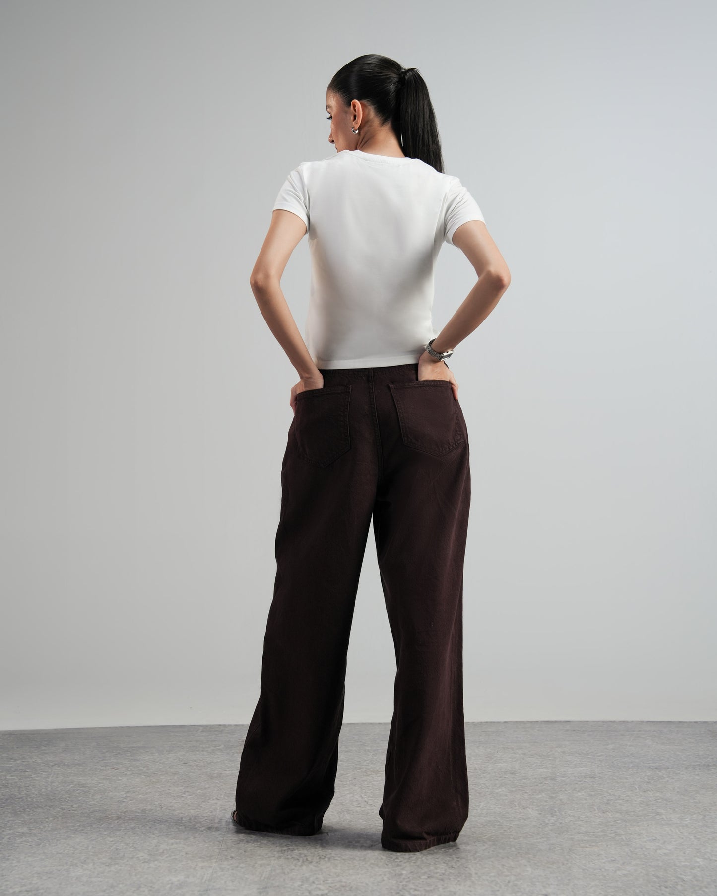 Brown Wide Leg Women