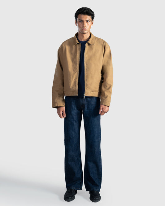 Beige Workwear Jacket