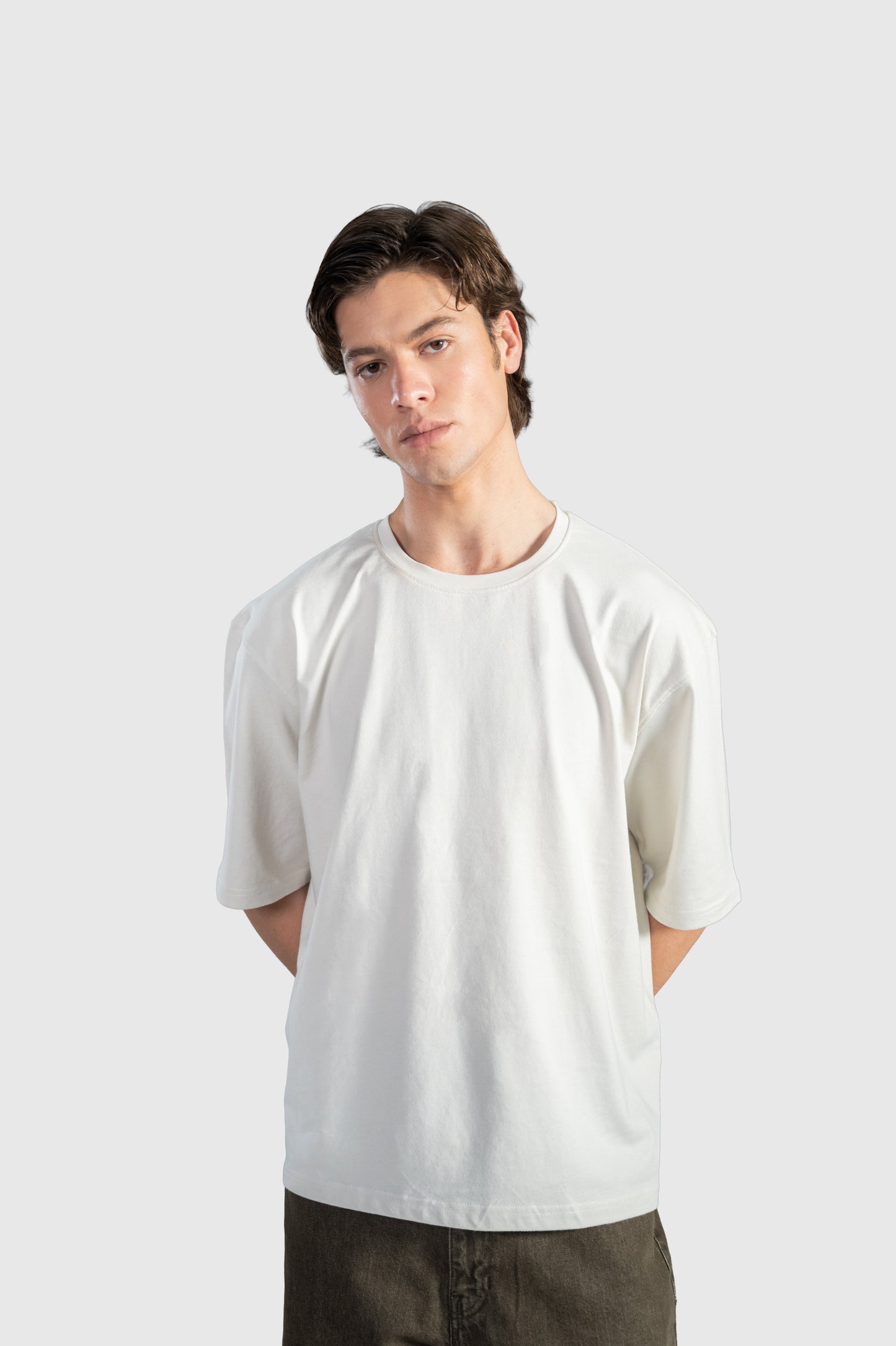 Stone Boxy Tee Men