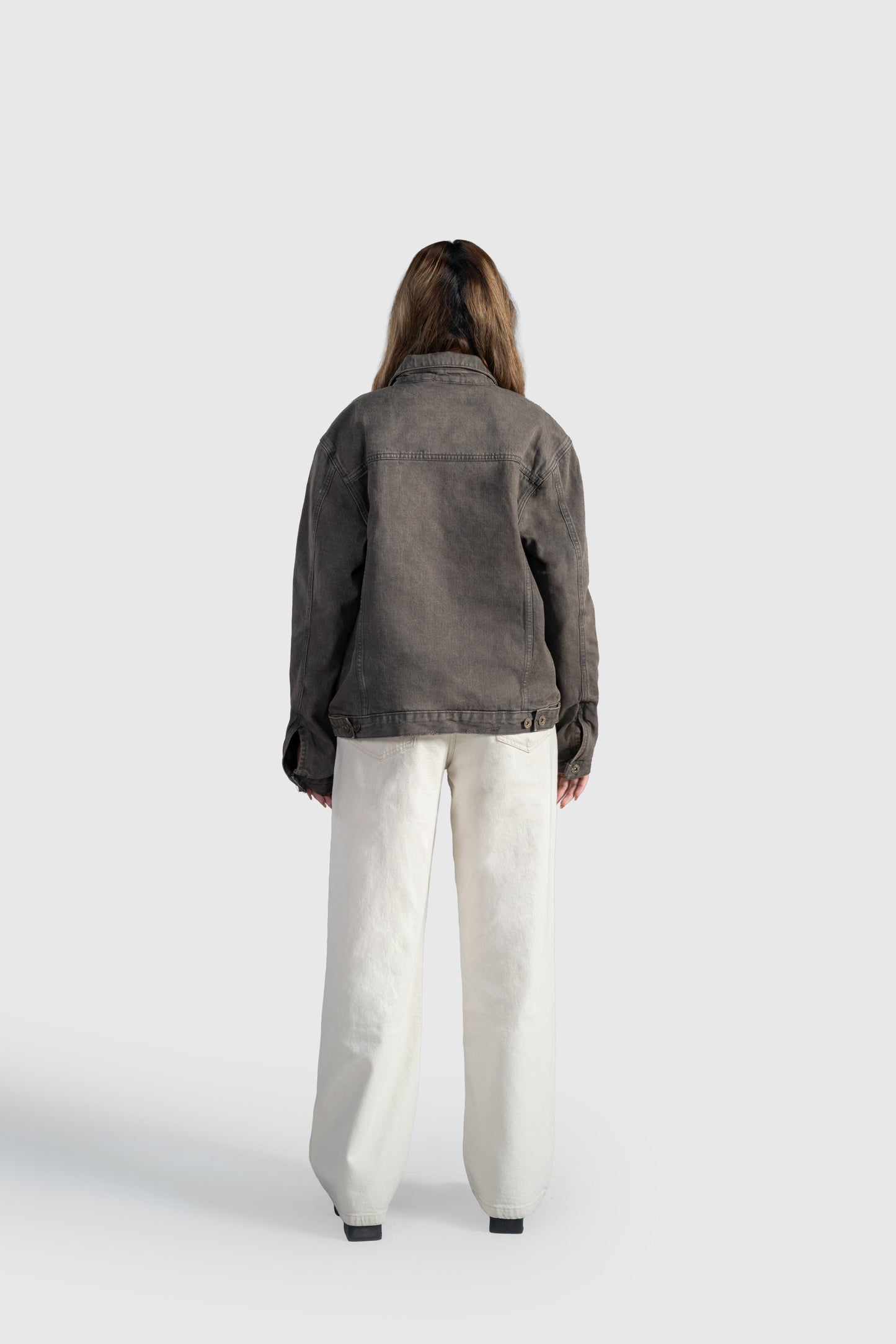 Ash Brown Denim Jacket