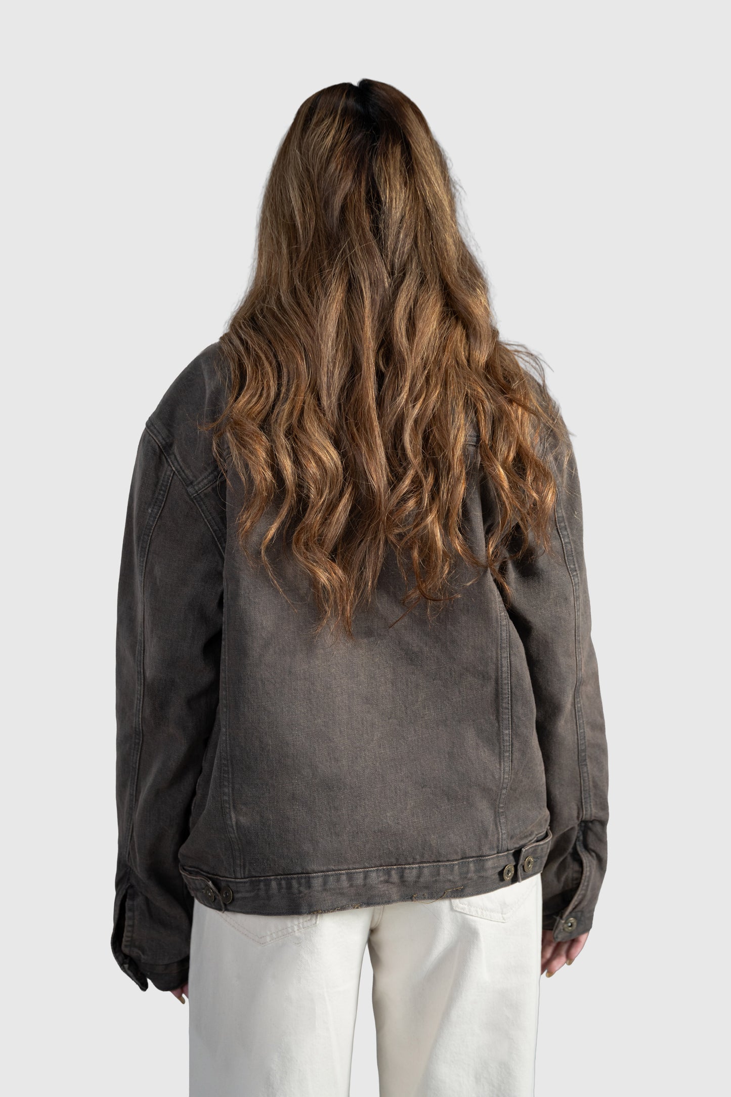 Ash Brown Denim Jacket