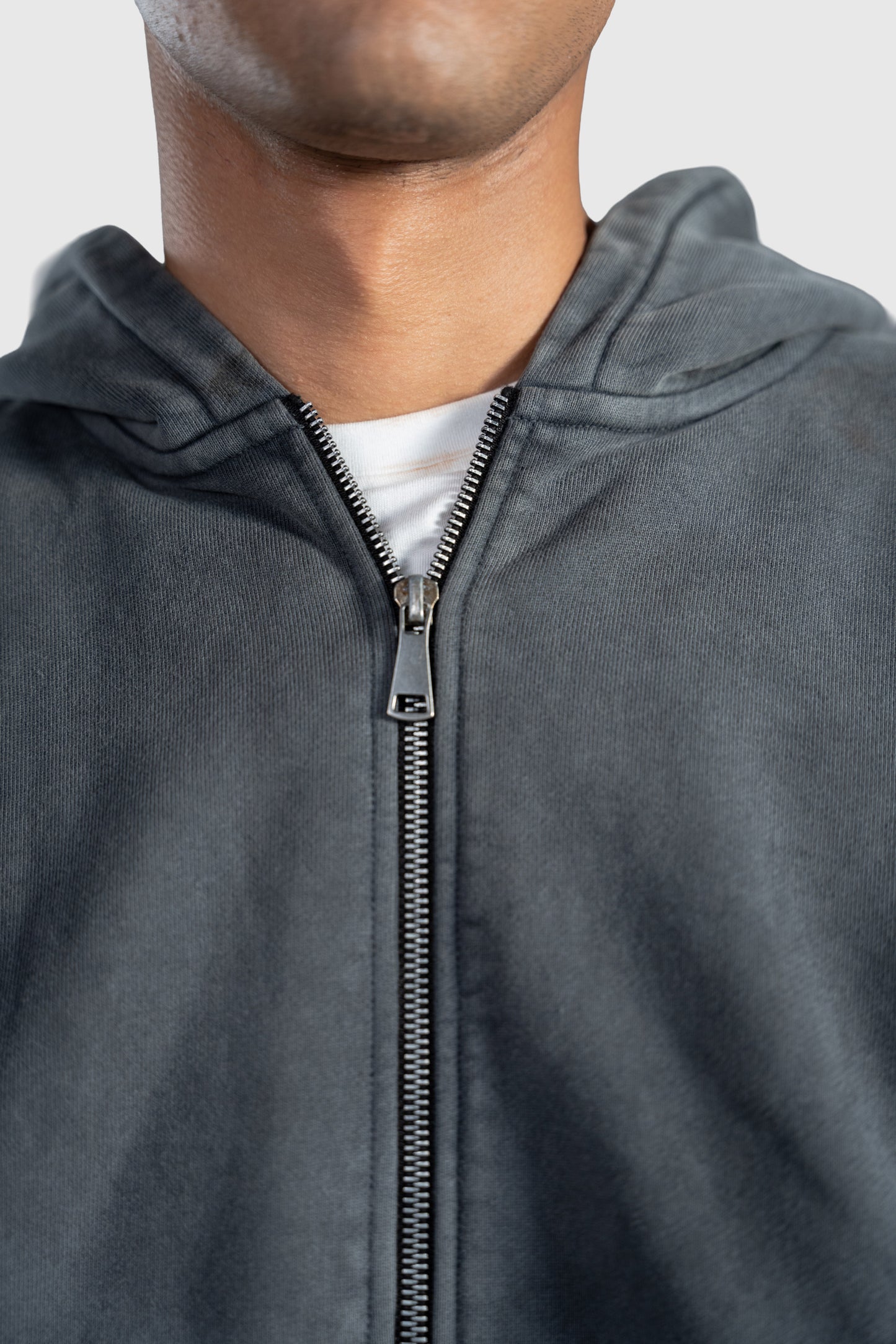 Dark Grey Zip Up