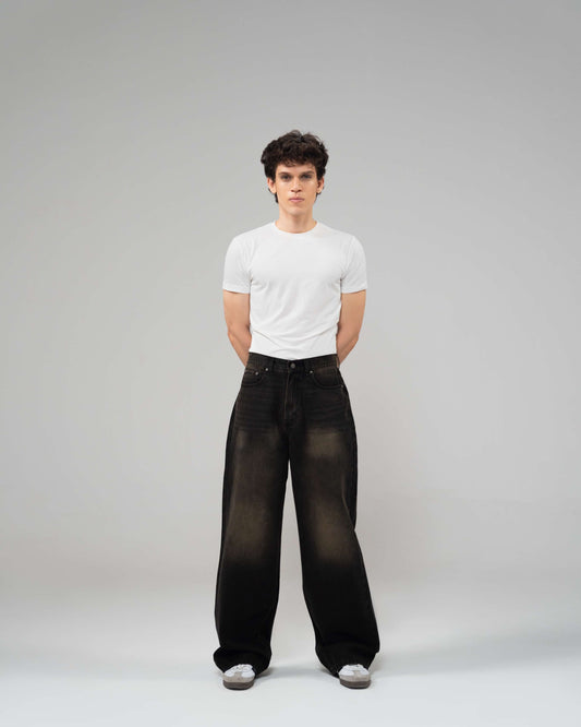 Vintage Black Wide Leg